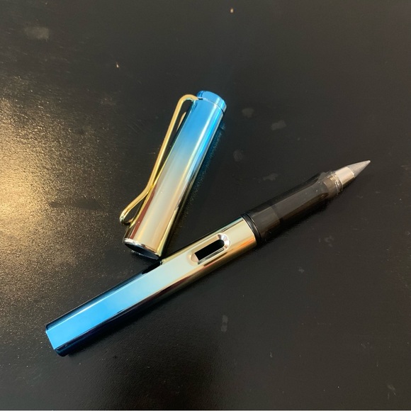 🍒🍒 Infinity Blue & Gold Pencil - Picture 5 of 6